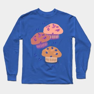 Muffins and Coffee Long Sleeve T-Shirt